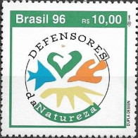 BRAZIL - NATURE GUARD (1st BRAZILIAN PERSONALIZED STAMP) 1996 - MNH - Environment & Climate Protection