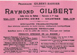 Chartres - Quatre-Coins - Pharmacie Raymond Gilbert - Publicités