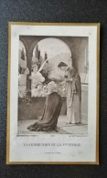 ANDERLECHT 1901 / SOUVENIR DE LA PREMIÈRE COMMUNION DE MARIA VAN DEN HOVE - Kommunion Und Konfirmazion