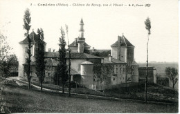 CPA -  CONDRIEU - CHATEAU DU ROZAY - VUE OUEST (ETAT PARFAIT) - Condrieu