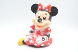 PIEPER POUET SQUEAKY: WALT DISNEY MINNIE MOUSE  - L=11 - Rubber - Vinyl -1980's - Smurfen