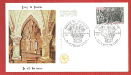 FDC ABBAYE DE VAUCELLES  19 9 1981 - Klöster