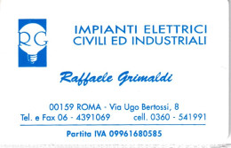 Calendarietto - Impianti Elettrici - Roma - Anno 1997 - Petit Format : 1991-00