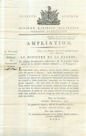 MILITARIA  An IV De La République Perpignan 10ème Division Militaire Remboursement Frais Pour Les Prisonniers Espagnol - Documenti