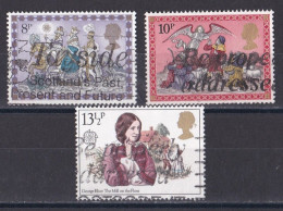 Grande Bretagne - 1971 - 1980 -  Elisabeth II -  Y&T N °  917   918   938    Oblitérés - Used Stamps