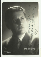 AUTOGRAFO ARRIGO POLA TENORE TEATRO LA FENICE VENEZIA - NV FG - Cantanti E Musicisti