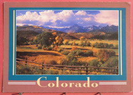 USA - Colorado - A High Rugged Mountain Range Mantled With Snow - Autres & Non Classés