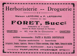 Chartres - Rue De La Clouterie - Herboristerie-Droguerie - Foret - Publicités