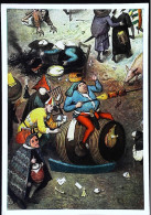 ►Le CARNAVAL Par Brueghel (1530 1569). Homme Sur Tonneau - Carnevale