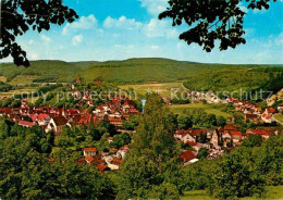 72763810 Pappenheim Mittelfranken Blick Vom Weinberg Pappenheim - Pappenheim