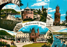 72763670 Andernach Turm Stadttor Rheinufer Andernach - Andernach