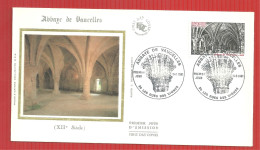 FDC ABBAYE DE VAUCELLES 19 09 1981 - Klöster