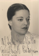 ATTRICE RIA TERESA  LEGNANI - AUTOGRAFO  - 1949 NV FG - FERRANIA - Attori E Comici 