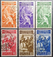 VATICAN. Y&T N°66/71 Série Oblitéré. T.B... - Used Stamps