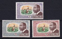 St Vincent: 1968   Martin Luther King Commemoration    MNH - St.Vincent (...-1979)