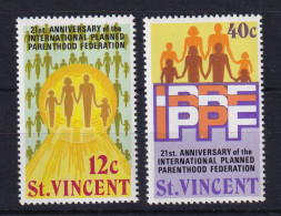 St Vincent: 1973   21st Anniv Of International Planned Parenthood Federation    MNH - St.Vincent (...-1979)