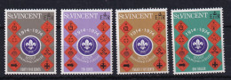 St Vincent: 1974   Diamond Jubilee Of Scout Movement   MNH - St.Vincent (...-1979)