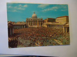 VATICAN   POSTCARDS   S PIETRO PLAZZA 85 - Vatikanstadt