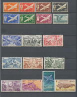 Colonies Fr. Nlle CALEDONIE PA N°46 à 72 Et Taxes N°39 à 48 N**/N* C 251€ N3530 - Unused Stamps