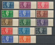 Colonies Françaises 14 Timbres Entraide Française N** BDF C 42€ N3552 - Zonder Classificatie