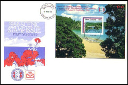 New Zealand B/F Auckland S/S Beach Plage On Large FDC Cover ( A80 931b) - Autres & Non Classés