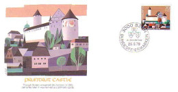 Switzerland Chateau Castle Schloss Pruntrut FDC Cover ( A80 791) - Castelli