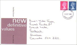 Machin 22 OCT 1980 23p 22p On North Devon FDC Cover ( A80 742) - Schotland