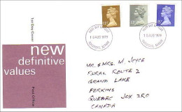 Machin 15 AUG 1979 11 1/2p 13p 15p On Guildford Surrey FDC Cover ( A80 735) - Scozia