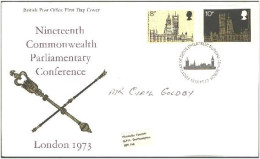 Parliamentary Conference FDC Cover ( A80 629) - 1971-1980 Em. Décimales