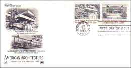 US Architecture 1982 FDC Cover ( A80 376) - Monumenti