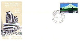 New Zealand Mt Egmont Volcano FDC Cover ( A80 207) - Volcanes