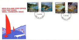 New Zealand Small Harbours Petits Ports FDC Cover ( A80 129b) - Sonstige & Ohne Zuordnung