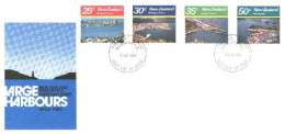 New Zealand Harbours Ports De New Zealand FDC Cover ( A80 117a) - Autres & Non Classés