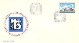 Roumanie Expo De Bucarest FDC Cover ( A80 95) - FDC