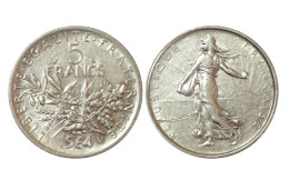 FRANCIA 5 FRANCS 1964 IN ARGENTO KM# 926 - 5 Francs