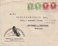 Danemark Lettre Pour L'Allemagne 1931 - Storia Postale