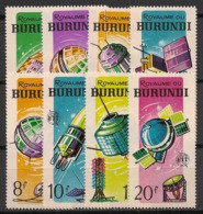 BURUNDI - 1965 - N°Mi. 167 à 174 - UIT - Neuf Luxe ** / MNH / Postfrisch - Ungebraucht