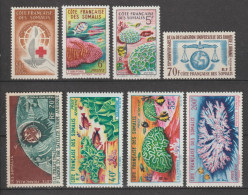 COTE DES SOMALIS - 1963 - ANNEE COMPLETE AVEC POSTE AERIENNE YVERT N°315/318+A33/36 ** MNH - COTE = 63 EUR. - Nuevos