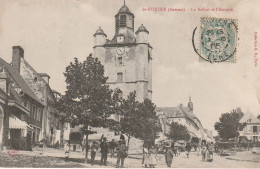 SAINT RIQUIER  -  80  -  Le Beffroi Et L'Hospice - Saint Riquier