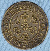 Jeton De Nuremberg • 1586-1636 • Hans Krauwinkel II • In Very Nice Grade • Rechenpfennig / Counter Token• [24-194] - Ohne Zuordnung