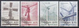 Denmark 2007. Wind-mills. Michel 1454-57. Cancelled - Used Stamps