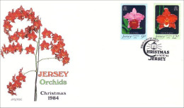 Jersey Orchids Orchidees FDC ( A81 768a) - Jersey
