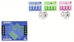 Jersey Ponts Bridges Europa FDC ( A81 763a) - Jersey