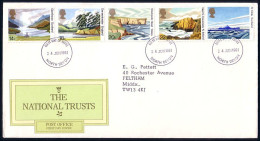 G-B Landscape Paintings FDC ( A81 568) - 1981-1990 Decimal Issues