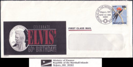 Marshall Islands Official Mail Showing Elvis Presley Bird Cover ( A81 500) - Marshallinseln