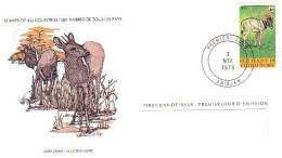 Cote D'Ivoire Antilope Jenkini FDC ( A81 63) - Otros & Sin Clasificación