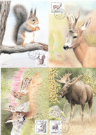 1992 - WILD ANIMALS - Maximum Cards & Covers