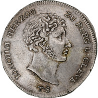 Etats Allemands, BERG, Joachim Murat, Reichstaler, 1806, Düsseldorf, Argent - Taler Et Doppeltaler