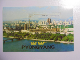 Straßen: 1993 Roads In Pyongyang 20. April Wz: Keine Zähnung: 12 X 11¾ / Minisheet (115 X 74mm - Altri (Terra)