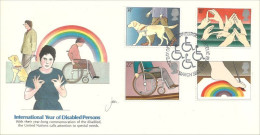 International Year Disabled Persons Handicap FDC ( A82 115) - Behinderungen